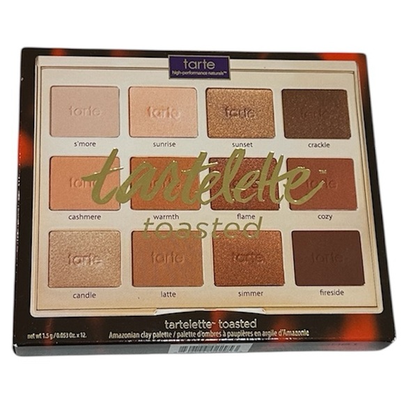 NiB tarte tartelette toasted Amazonian clay eyeshadow palette - Picture 9 of 9